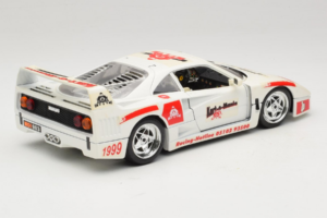 Ferrari F40 Kart-o-Mania ホワイト Bburago 1:18 3332-W3 メタル - 画像 3/8