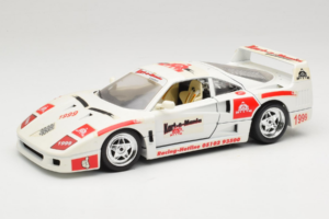 Ferrari F40 Kart-o-Mania ホワイト Bburago 1:18 3332-W3 メタル