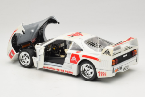 Ferrari F40 Kart-o-Mania ホワイト Bburago 1:18 3332-W3 メタル - 画像 5/8