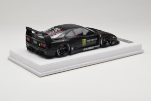 Ferrari F40 LB Works Monster Energy Matt Black BBA 1:18 REMC026 レジン - 画像 3/7