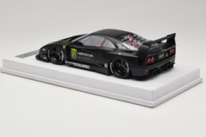 Ferrari F40 LB Works Monster Energy Matt Black BBA 1:18 REMC026 レジン - 画像 5/7