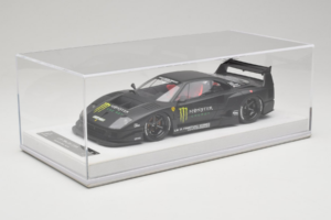 Ferrari F40 LB Works Monster Energy Matt Black BBA 1:18 REMC026 レジン - 画像 6/7