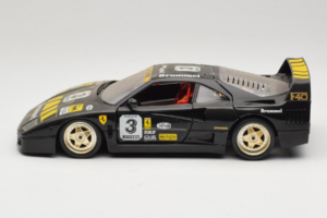 Ferrari F40 Magneti Marelli #3 ブラック Bburago 1:18 3022-B1 メタル - 画像 4/8