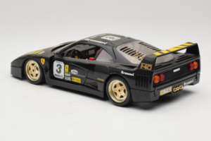 Ferrari F40 Magneti Marelli #3 ブラック Bburago 1:18 3022-B1 メタル - 画像 7/8