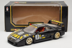Ferrari F40 Magneti Marelli #3 ブラック Bburago 1:18 3022-B1 メタル - 画像 8/8