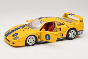Ferrari F40 #1 イエロー Bauer リミテッドエディション 100台 Bburago 1:18 BSR001 メタル - 画像 2/8