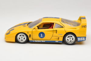 Ferrari F40 #1 イエロー Bauer リミテッドエディション 100台 Bburago 1:18 BSR001 メタル - 画像 4/8