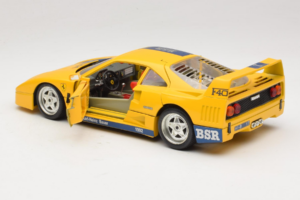 Ferrari F40 #1 イエロー Bauer リミテッドエディション 100台 Bburago 1:18 BSR001 メタル - 画像 5/8