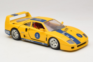 Ferrari F40 #1 イエロー Bauer リミテッドエディション 100台 Bburago 1:18 BSR001 メタル - 画像 6/8