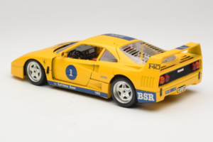 Ferrari F40 #1 イエロー Bauer リミテッドエディション 100台 Bburago 1:18 BSR001 メタル - 画像 7/8