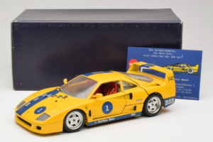 Ferrari F40 #1 イエロー Bauer リミテッドエディション 100台 Bburago 1:18 BSR001 メタル - 画像 8/8