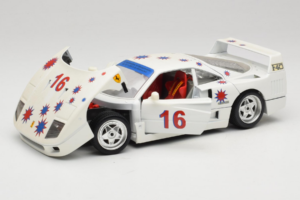 Ferrari F40 #16 Borsenmodells ホワイト Limited Edition 333 pcs 1987 Bburago 1:18 3332-W1 メタル - 画像 2/8