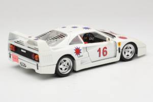 Ferrari F40 #16 Borsenmodells ホワイト Limited Edition 333 pcs 1987 Bburago 1:18 3332-W1 メタル - 画像 3/8
