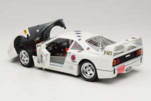 Ferrari F40 #16 Borsenmodells ホワイト Limited Edition 333 pcs 1987 Bburago 1:18 3332-W1 メタル - 画像 5/8