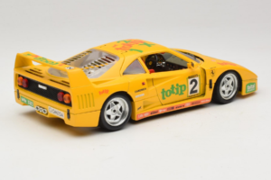 Ferrari F40 Totip Jolly Club #2 イエロー Bburago 1:18 3332-Y1 メタル - 画像 3/8