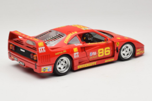 Ferrari F40 LM #86 Ch. Pozzi IMSA 24 Hours of Le Mans 1985 レッド Bburago 1:18 3332-P6 メタル - 画像 3/8