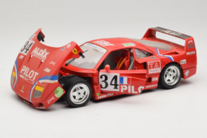Ferrari F40 LM Pilot #34 Ferte / Thavenin / Palau 24 Hours of Le Mans 1995 レッド Bburago 1:18 3032-P3 メタル - 画像 2/8