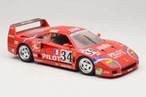 Ferrari F40 LM Pilot #34 Ferte / Thavenin / Palau 24 Hours of Le Mans 1995 レッド Bburago 1:18 3032-P3 メタル - 画像 6/8