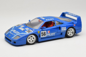 Ferrari F40 Pilot #56 ブルー Bburago 1:18 3332-BL1 メタル