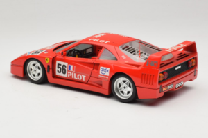 Ferrari F40 #56 Pilot レッド 1987 Bburago 1:18 3332-P2 メタル - 画像 7/8