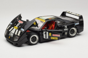 Ferrari F40 Pirelli Agip #1 ブラック Bburago 1:18 3332-B1 メタル - 画像 2/8