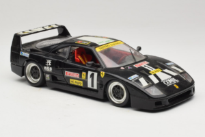 Ferrari F40 Pirelli Agip #1 ブラック Bburago 1:18 3332-B1 メタル - 画像 6/8