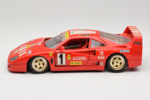 Ferrari F40 Pirelli Agip #1 Ferrari Club Italia レッド Bburago 1:18 3032-P2 メタル - 画像 4/8