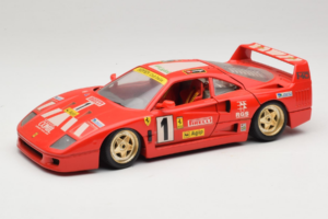 Ferrari F40 Pirelli Agip #1 Ferrari Club Italia レッド Bburago 1:18 3032-P2 メタル
