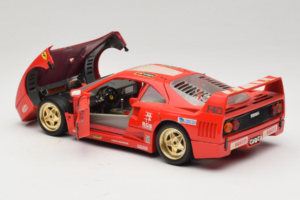 Ferrari F40 Evoluzione #1 Pirelli Agip レッド ゴールドホイール 1992 Bburago 1:18 3042-P2 メタル - 画像 5/8