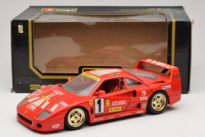 Ferrari F40 Evoluzione #1 Pirelli Agip レッド ゴールドホイール 1992 Bburago 1:18 3042-P2 メタル - 画像 8/8