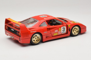 Ferrari F40 #3 Pirelli レッド 1987 Bburago 1:18 3332-P4 メタル - 画像 3/8