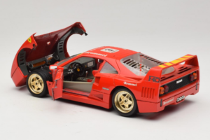 Ferrari F40 #3 Pirelli レッド 1987 Bburago 1:18 3332-P4 メタル - 画像 5/8