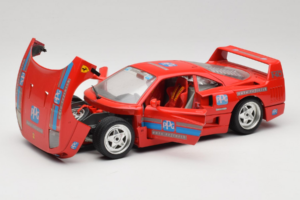 Ferrari F40 PPG Auto Refinish レッド Bburago 1:18 3332-P1 メタル - 画像 2/8