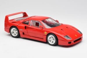 Ferrari F40 レッド Hot Wheels 1:18 23911 メタル - 画像 6/8