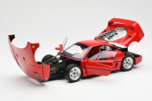 Ferrari F40 レッド Kyosho 1:18 08416R2 メタル - 画像 2/10