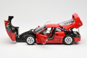 Ferrari F40 レッド Kyosho 1:18 08416R2 メタル - 画像 5/10