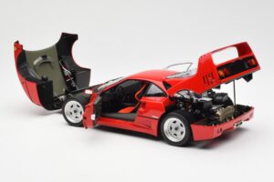 Ferrari F40 レッド Kyosho 1:18 08416R2 メタル - 画像 7/10