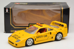 Ferrari F40 セーフティカー イエロー Bburago 1:18 3032-Y2 メタル - 画像 8/8