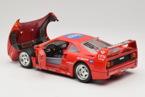 Ferrari F40 #40 the0123 レッド 1987 Bburago 1:18 3332-P5 メタル - 画像 5/8