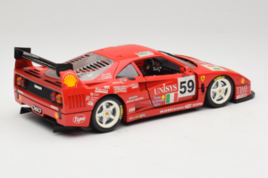 Ferrari F40 LM Unisys #59 Ota / P. Nappi / R. Donovan 24 Hours of Le Mans 1996 Bburago 1:18 3032-U1 メタル - 画像 3/8