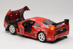 Ferrari F40 LM Unisys #59 Ota / P. Nappi / R. Donovan 24 Hours of Le Mans 1996 Bburago 1:18 3032-U1 メタル - 画像 5/8