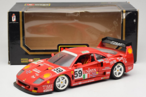 Ferrari F40 LM Unisys #59 Ota / P. Nappi / R. Donovan 24 Hours of Le Mans 1996 Bburago 1:18 3032-U1 メタル - 画像 8/8