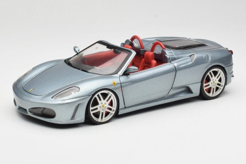 Ferrari F430 Spider Blue Metallic Hot Wheels 1:18 H3074 メタル