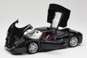 Ferrari F50 ブラック Hot Wheels 1:18 23910 メタル - 画像 2/8
