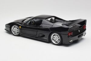 Ferrari F50 ブラック Hot Wheels 1:18 23910 メタル - 画像 7/8