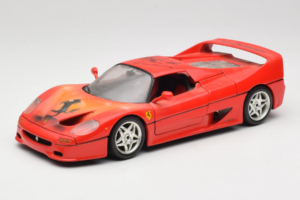 Ferrari F50 Braccio & Gotz M. Schumacher サイン入りエディション Bburago 1:18 MS メタル