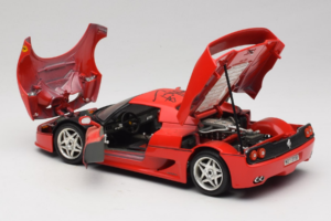 Ferrari F50 Braccio & Gotz M. Schumacher サイン入りエディション Bburago 1:18 MS メタル - 画像 5/8