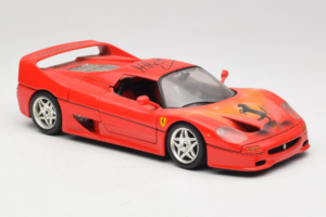 Ferrari F50 Braccio & Gotz M. Schumacher サイン入りエディション Bburago 1:18 MS メタル - 画像 6/8