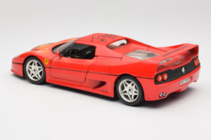 Ferrari F50 Braccio & Gotz M. Schumacher サイン入りエディション Bburago 1:18 MS メタル - 画像 7/8