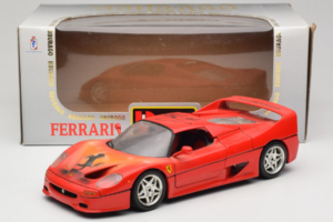 Ferrari F50 Braccio & Gotz M. Schumacher サイン入りエディション Bburago 1:18 MS メタル - 画像 8/8